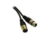 Cables To Go Model 40058 3ft. Pro Audio XLR Male to XLR Female Cable