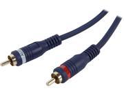 Cables To Go 40617 50 ft. Velocity One 3.5mm Stereo Male to Two RCA Stereo Male Y Cable