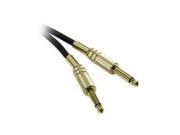 Cables To Go Model 40067 25 ft Pro Audio 1 4in Male to 1 4in Male Cable