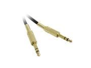 C2G 40075 25 ft Pro Audio 1 4in TRS Male to 1 4in TRS Male Cable M M