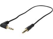 StarTech MU1MMSRA Slim 3.5mm to Right Angle Stereo Audio Cable