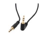 StarTech MU3MMSRA Slim 3.5mm to Right Angle Stereo Audio Cable