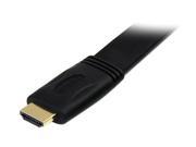StarTech HDMIMM10FL 10 ft. Flat High Speed HDMI Cable with Ethernet