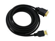 Insten 675760 15 ft. HDMI to DVI Cable M M