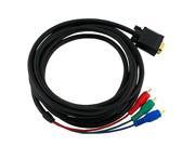 Insten 675712 12 ft. Premium VGA to RCA Component Cable