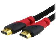Insten 1044456 15 ft. Red Black 5 piece Set High Speed HDMIÂ® Cable M M