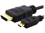 Insten 1131961 6 ft 1X High Speed HDMI A to D with Ethernet