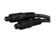 BYTECC Model PT 15 15 ft. Toslink Audio Cable Black Jacket