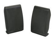 Polk Audio OWM3 Compact Multi Aplication Speakers Black Pair