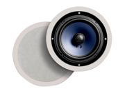 Polk Audio RC80i White Round 8 High Performance In Ceiling Speaker Pair