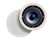 Polk Audio RC60i White Round 6.5 two way in wall ceiling Loudspeaker Pair