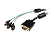 CABLES UNLIMITED PCM 2330 10 10 ft. HDB15 to RCA Component Video Cables