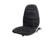 Wagan Velour Heated Seat Cushion Black 9438