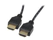 Coboc 15 ft. Gold Plated High Speed HDMI to HDMI A V Cable Black