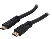 Coboc EA CL2 HDAC 15 BK 15 ft. Premium CL2 Rated 24AWG High performance HDMI w Ethernet Cable