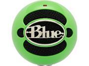 Blue Microphones SnowballNeonGreen Green Live Sound Blue Microphones SnowballNeonGreen Green Live Sound
