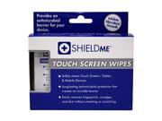 ShieldMe 1010 Touch Screen Wipes 14 Sachets and 6 x6 Antimicrobial Microfiber