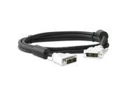 HP DC198A Black 6.56 ft. F F DVI Cable