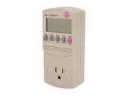 P3 International P4400 Wall Mount 1 Outlets Kill A Watt Electricity Usage Monitor