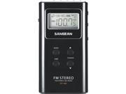 Sangean Pocket Radio Tuner Black DT 180B