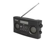 Sangean FM Stereo RBDS AM Digital Tuning Portable Stereo Radio Black PR D5