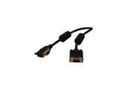 Tripp Lite P502 010 RA 10 ft. SVGA VGA Monitor Cable with RGB Coax HD15M to Right angle M