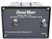 Channel Master CM-7778 Titan2 VHF/UHF Preamplifier with 