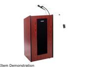 AmpliVox SW450 MH Mahogany Wireless Presidential Plus Lectern