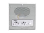 M S SYSTEMS DMC4RS 5 4 Wire Retrofit Indoor Room Station with Remote Scan and Master Volume White