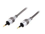 Link Depot Model MINITOS 5A 3 3 ft. OD 2.2mm Assembly Type Metallic Body Optical 3.5mm Mini to Mini Cable