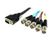 Comprehensive VGA15P 5BP 10HR 10 ft. HD15 to 5 BNC Cable