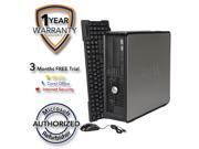 DELL Desktop Computer 755 Core 2 Duo E7600 (3.06 GHz) 4 GB DDR2 160 GB HDD Windows 7 Professional 64 Bit DELL Desktop Computer 755 Core 2 Duo E7600 (3.06 GHz) 4 GB DDR2 160 GB HDD Windows 7 Professional 64 Bit