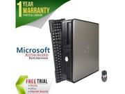 DELL Desktop Computer 360 Core 2 Quad Q8200 2.33 GHz 4 GB DDR2 1 TB HDD Windows 7 Professional 64 Bit