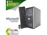 DELL Desktop Computer OptiPlex GX380 Core 2 Quad Q8200 (2.33 GHz) 8 GB DDR3 320 GB HDD Windows 10 Pro DELL Desktop Computer OptiPlex GX380 Core 2 Quad Q8200 (2.33 GHz) 8 GB DDR3 320 GB HDD Windows 10 Pro