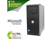 DELL Desktop Computer OptiPlex GX760 Core 2 Duo E7600 (3.06 GHz) 4 GB DDR2 250 GB HDD Windows 10 Pro DELL Desktop Computer OptiPlex GX760 Core 2 Duo E7600 (3.06 GHz) 4 GB DDR2 250 GB HDD Windows 10 Pro