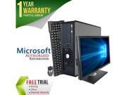 DELL Desktop Computer OptiPlex GX780 + 22 DELL Desktop Computer OptiPlex GX780 + 22