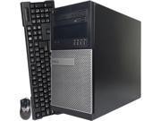 DELL Desktop Computer OptiPlex 9010 Intel Core i7 3rd Gen 3770 3.40 GHz 16 GB DDR3 1 TB HDD Windows 10 Pro