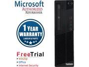 Lenovo Desktop Computer ThinkCentre M70E-SFF Core 2 Duo E8400 (3.00 GHz) 8 GB DDR3 1 TB HDD Windows 10 Pro Lenovo Desktop Computer ThinkCentre M70E-SFF Core 2 Duo E8400 (3.00 GHz) 8 GB DDR3 1 TB HDD Windows 10 Pro