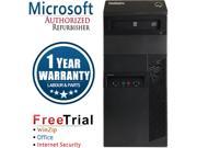 Refurbished Lenovo ThinkCentre M81 Tower Intel Core i5 2400 3.1G 16G DDR3 120G SSD 2TB DVD Windows 10 Professional 64 Bit 1 Year Warranty