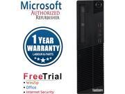 Lenovo Desktop Computer ThinkCentre M71E Intel Core i5 2nd Gen 2400 (3.10 GHz) 4 GB DDR3 250 GB HDD Windows 10 Pro Lenovo Desktop Computer ThinkCentre M71E Intel Core i5 2nd Gen 2400 (3.10 GHz) 4 GB DDR3 250 GB HDD Windows 10 Pro