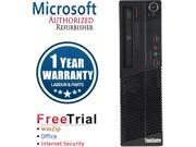 Lenovo Desktop Computer ThinkCentre M73 Intel Core i5 4th Gen 4430 3.00 GHz 8 GB DDR3 1 TB HDD Windows 10 Pro