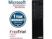 Lenovo Desktop Computer ThinkCentre M81 Intel Core i5 2nd Gen 2400 (3.10 GHz) 8 GB DDR3 320 GB HDD Windows 10 Pro Lenovo Desktop Computer ThinkCentre M81 Intel Core i5 2nd Gen 2400 (3.10 GHz) 8 GB DDR3 320 GB HDD Windows 10 Pro