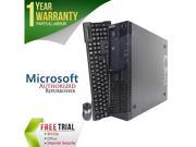 Refurbished Lenovo ThinkCentre M81 Desktop SFF Intel Core i5 2400 3.1G 4G DDR3 250G DVD Windows 7 Professional 64 Bit 1 Year Warranty