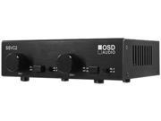 OSD Audio SSVC2 Dual Source 2 Zone Speaker Selector with Volume Control