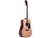 Arcadia DL41NA 41 Full size Dreadnaught Acoustic Guitar Pack Spruce with Natural Finish