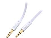 Rosewill RAC 10WH 10 Foot 3.5mm Flat Audio Cable White