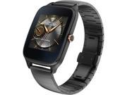 ASUS ZenWatch 2 Android Wear Smartwatch with Quick Charge & Gun Metal Casing/Gray Metal Band ( WI501Q-GM-GR-Q)