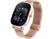 ASUS ZenWatch 2 Android Wear Smartwatch with Quick Charge Rose Gold Case Rose Gold Metal Band WI502Q RM RG Q