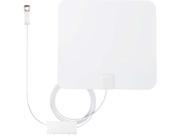 Antop AT 100B Paper Thin TV Antenna With Smart Pass Amplifier Black and White