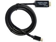 Cirago DPM2HDM06BLK 6 Feet Mini DisplayPort to HDMI Display Adapter